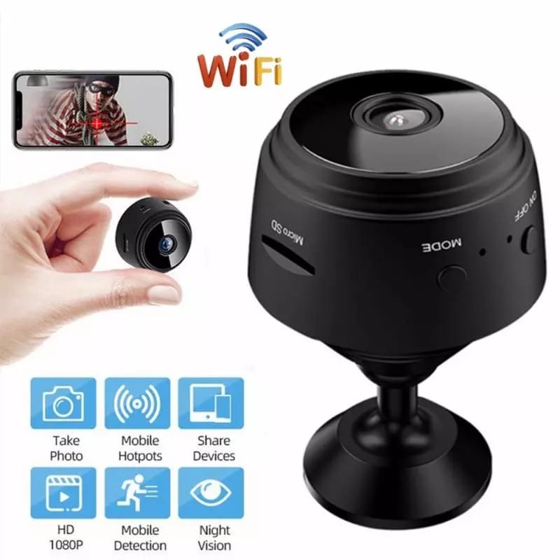 Mini cámara de seguridad WiFi 1080p